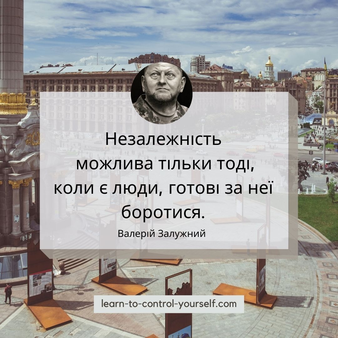 Валерій Залужний цитата 10